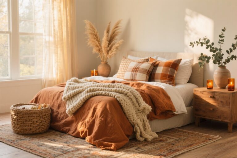 Fall Autumn Cozy Bedroom Decor Ideas You’ll Want to Copy Immediately