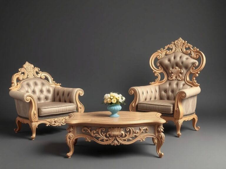 Rococo Revival Living Room design is making a comeback